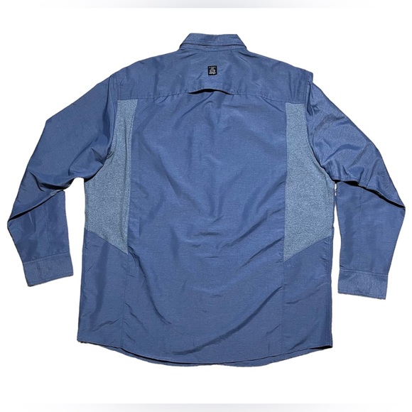 Wrangler Men’s ATG Regular Fit Long Sleeve Button Down Shirt NWT Sz 2XT - Picture 2 of 16